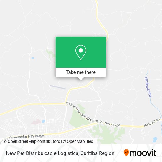 New Pet Distribuicao e Logistica map