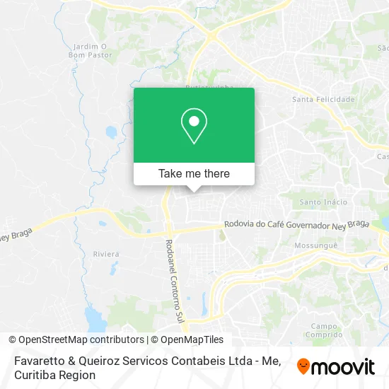 Favaretto & Queiroz Servicos Contabeis Ltda - Me map