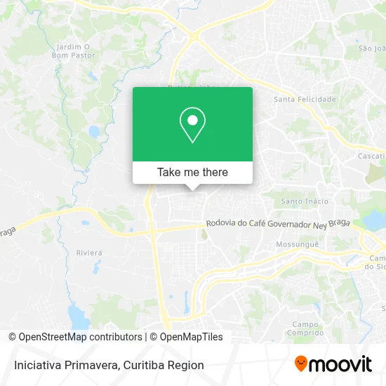 Iniciativa Primavera map