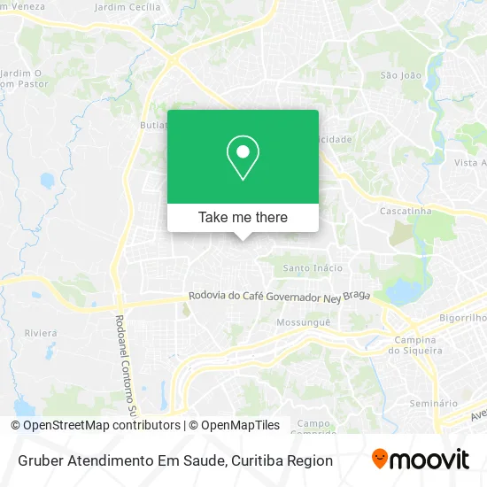 Gruber Atendimento Em Saude map