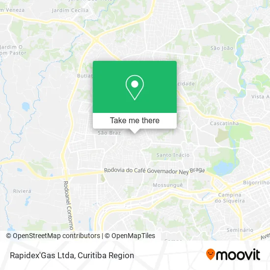 Rapidex'Gas Ltda map