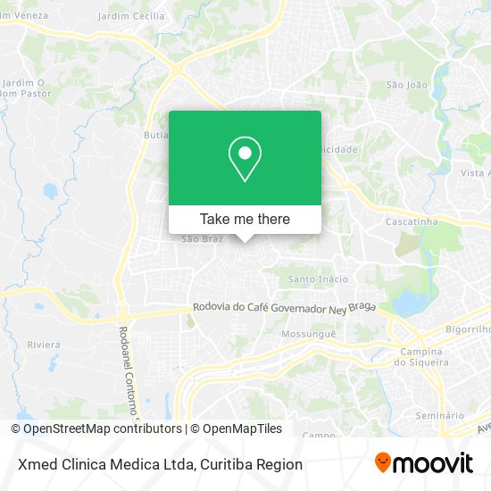 Xmed Clinica Medica Ltda map