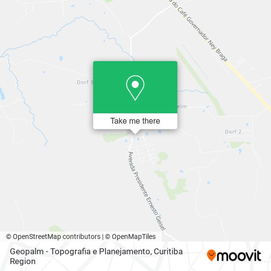 Geopalm - Topografia e Planejamento map