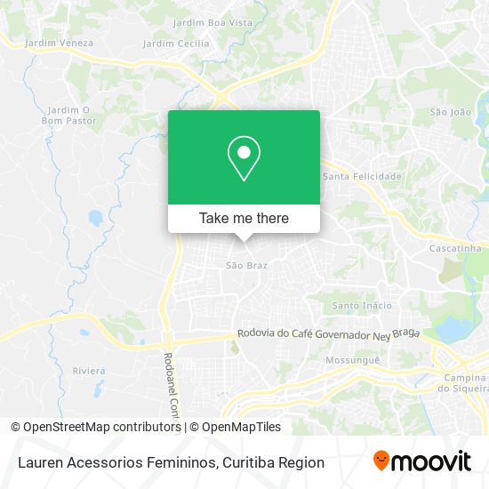 Lauren Acessorios Femininos map