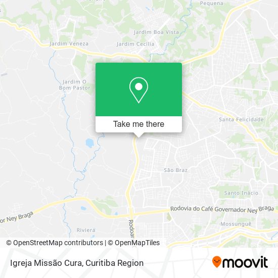 Igreja Missão Cura map