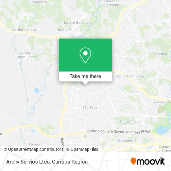 Arcliv Servios Ltda map