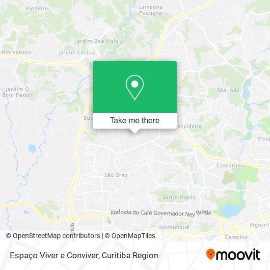 Espaço Viver e Conviver map