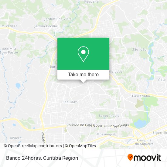 Banco 24horas map