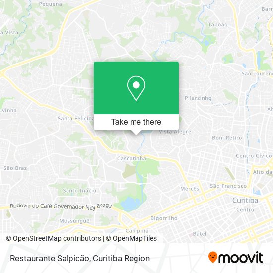 Mapa Restaurante Salpicão