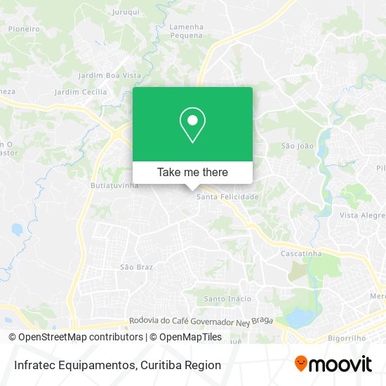 Infratec Equipamentos map