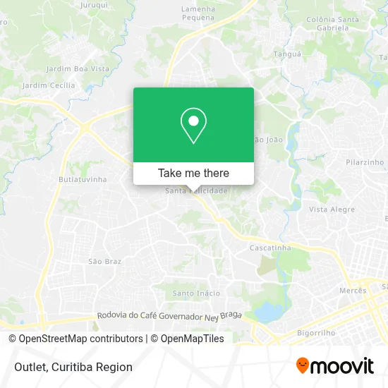 Outlet map