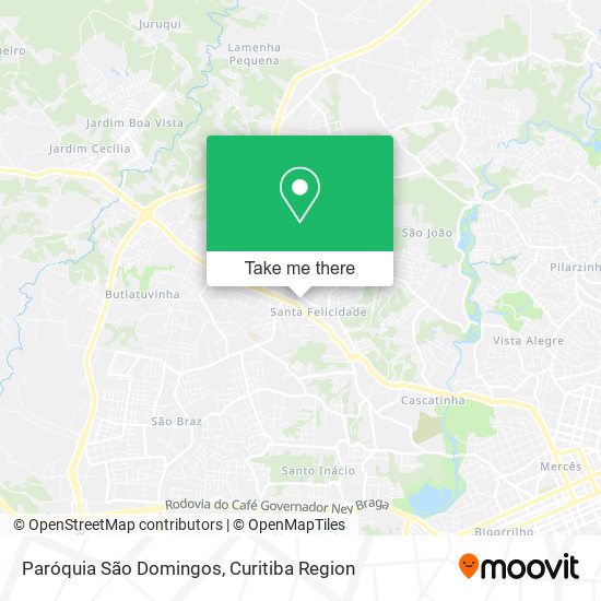 Paróquia São Domingos map