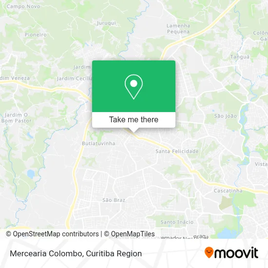 Mercearia Colombo map