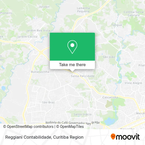 Reggiani Contabilidade map