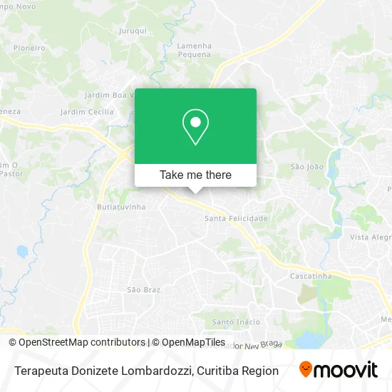 Terapeuta Donizete Lombardozzi map