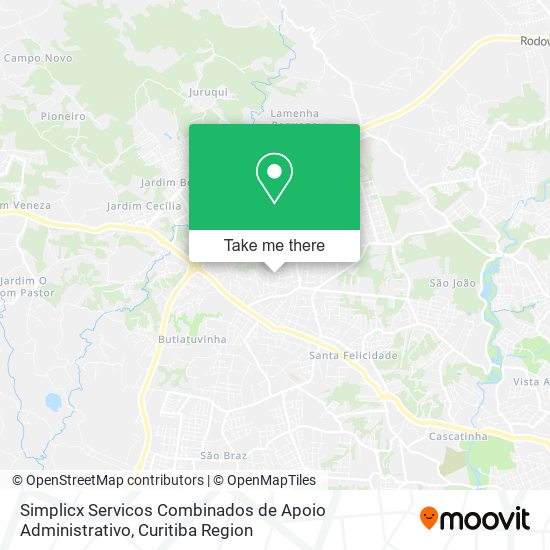 Simplicx Servicos Combinados de Apoio Administrativo map