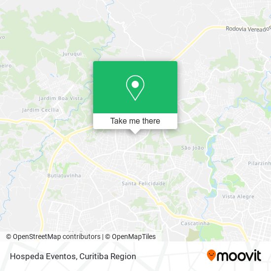 Hospeda Eventos map