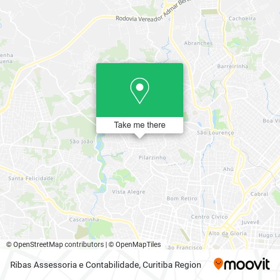 Mapa Ribas Assessoria e Contabilidade