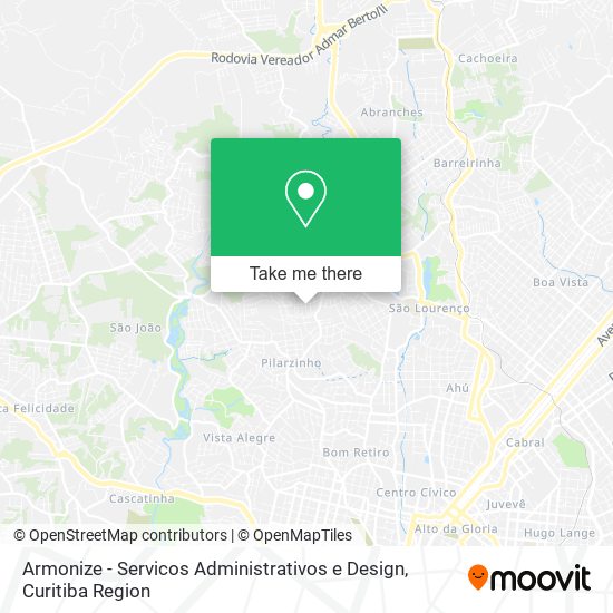 Armonize - Servicos Administrativos e Design map