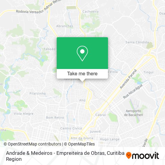 Andrade & Medeiros - Empreiteira de Obras map