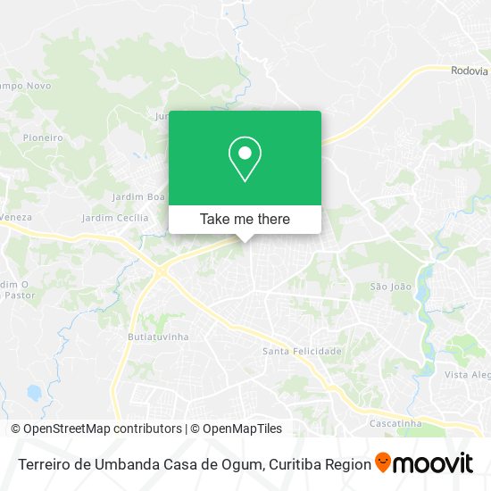 Terreiro de Umbanda Casa de Ogum map