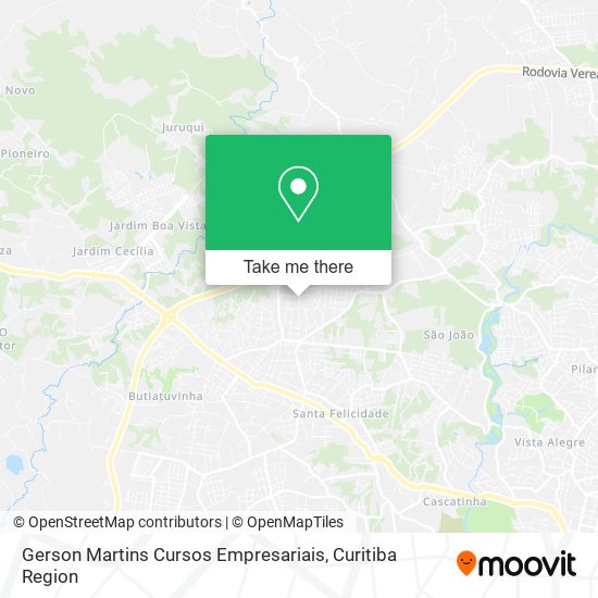 Gerson Martins Cursos Empresariais map