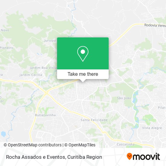 Rocha Assados e Eventos map