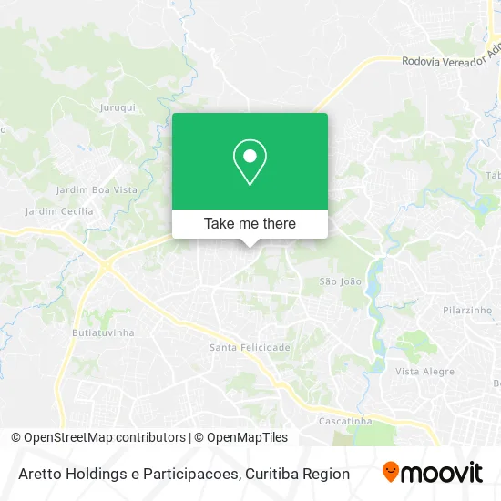 Aretto Holdings e Participacoes map