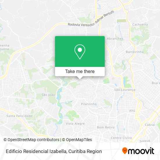 Edificio Residencial Izabella map