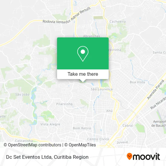 Dc Set Eventos Ltda map