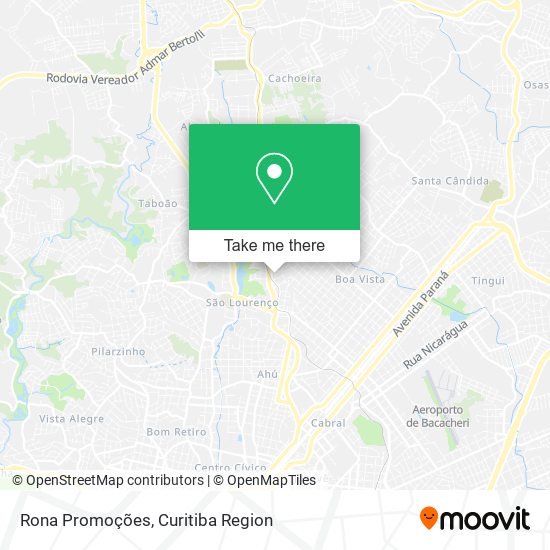 Rona Promoções map