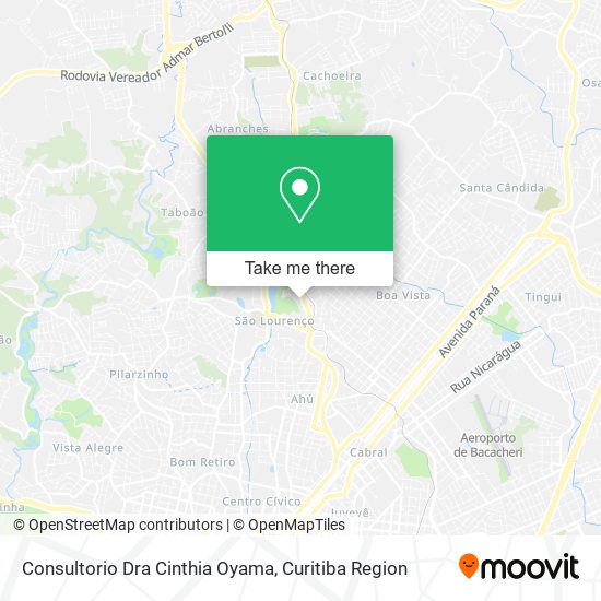 Consultorio Dra Cinthia Oyama map