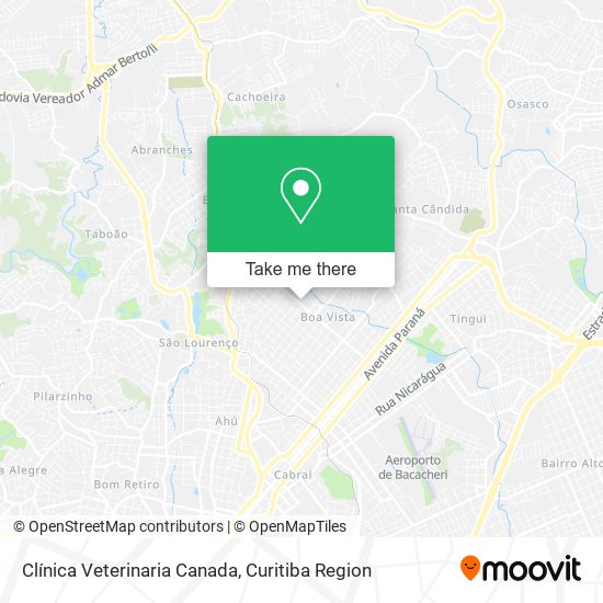Clínica Veterinaria Canada map