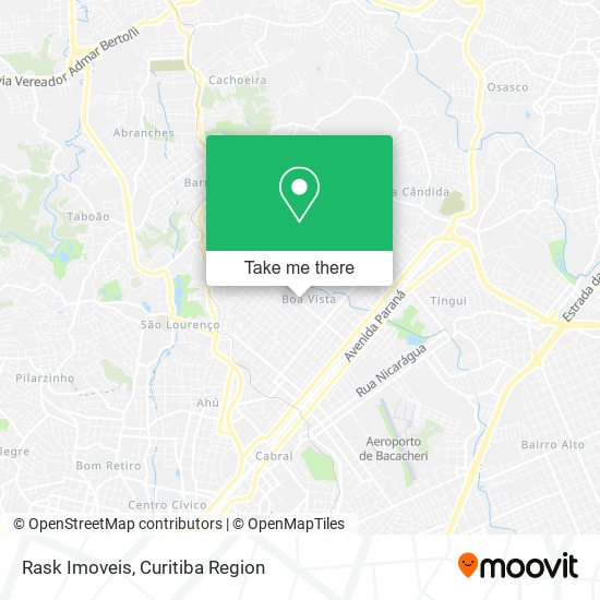 Rask Imoveis map