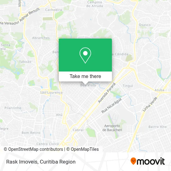 Rask Imoveis map