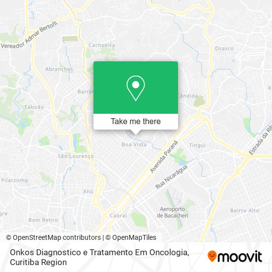 Onkos Diagnostico e Tratamento Em Oncologia map