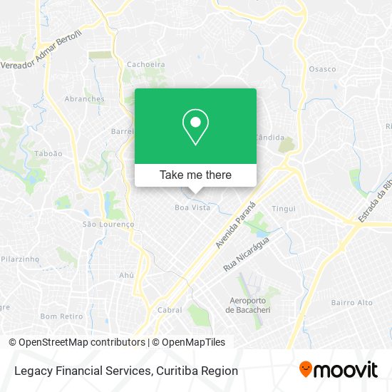 Mapa Legacy Financial Services