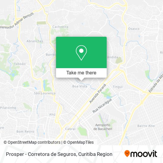 Mapa Prosper - Corretora de Seguros