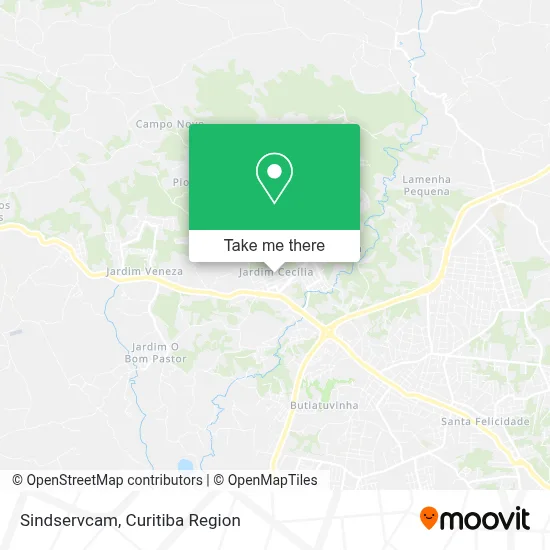 Sindservcam map