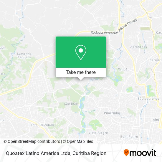 Mapa Quoatex Latino América Ltda