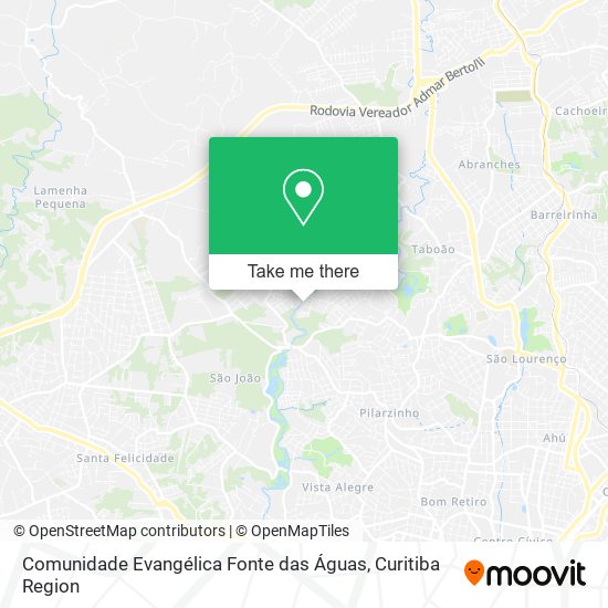 Comunidade Evangélica Fonte das Águas map