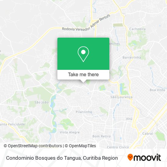 Condominio Bosques do Tangua map