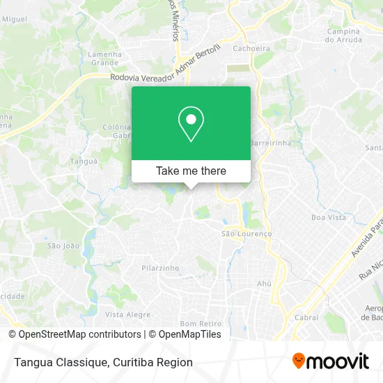 Tangua Classique map