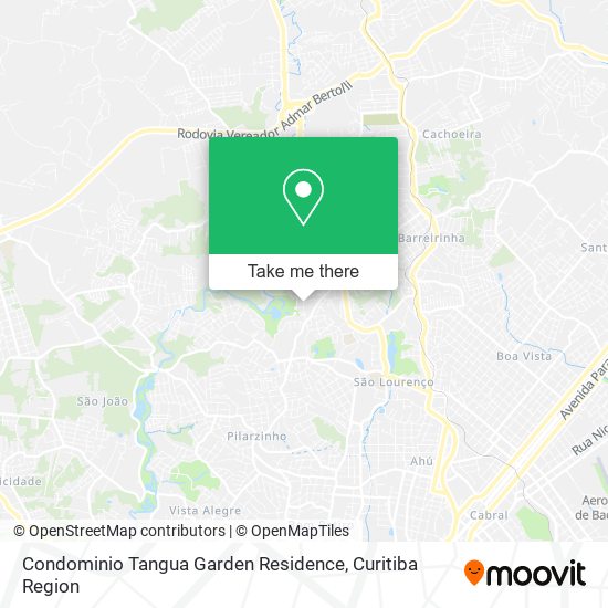 Condominio Tangua Garden Residence map