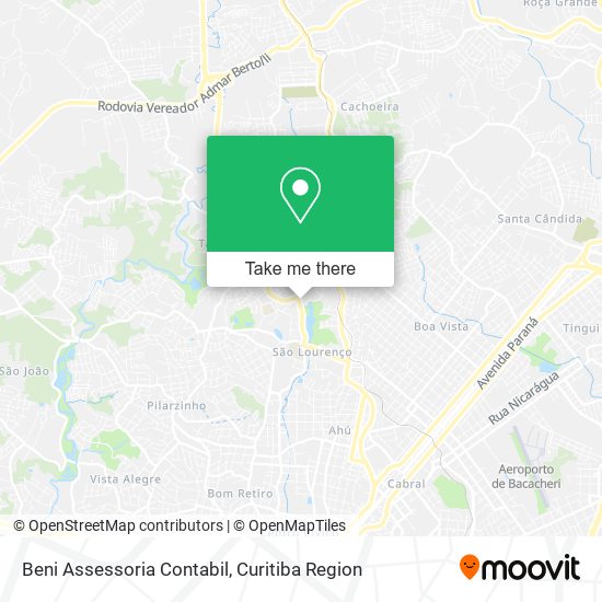 Beni Assessoria Contabil map