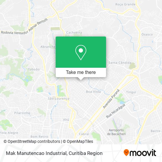 Mak Manutencao Industrial map