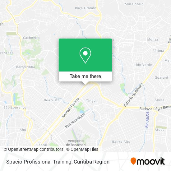 Mapa Spacio Profissional Training