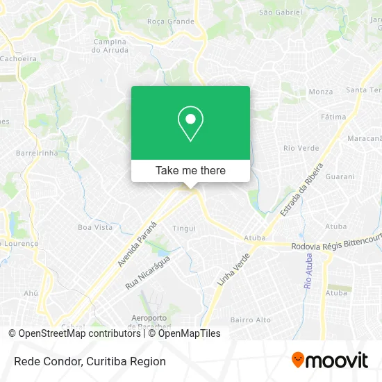 Rede Condor map