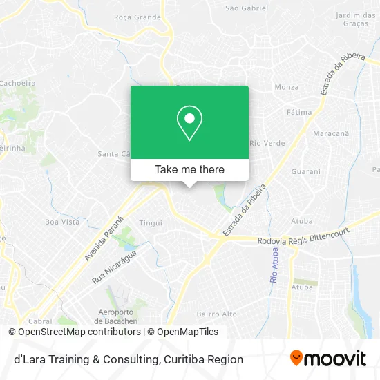 d'Lara Training & Consulting map