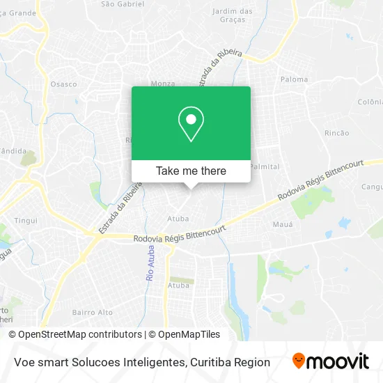 Voe smart Solucoes Inteligentes map